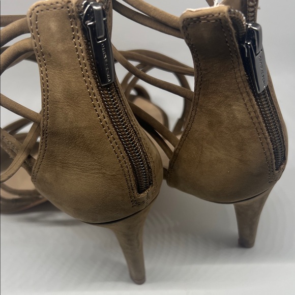Vince Camuto Women's Brown Strappy Heels - Picture 2 of 6